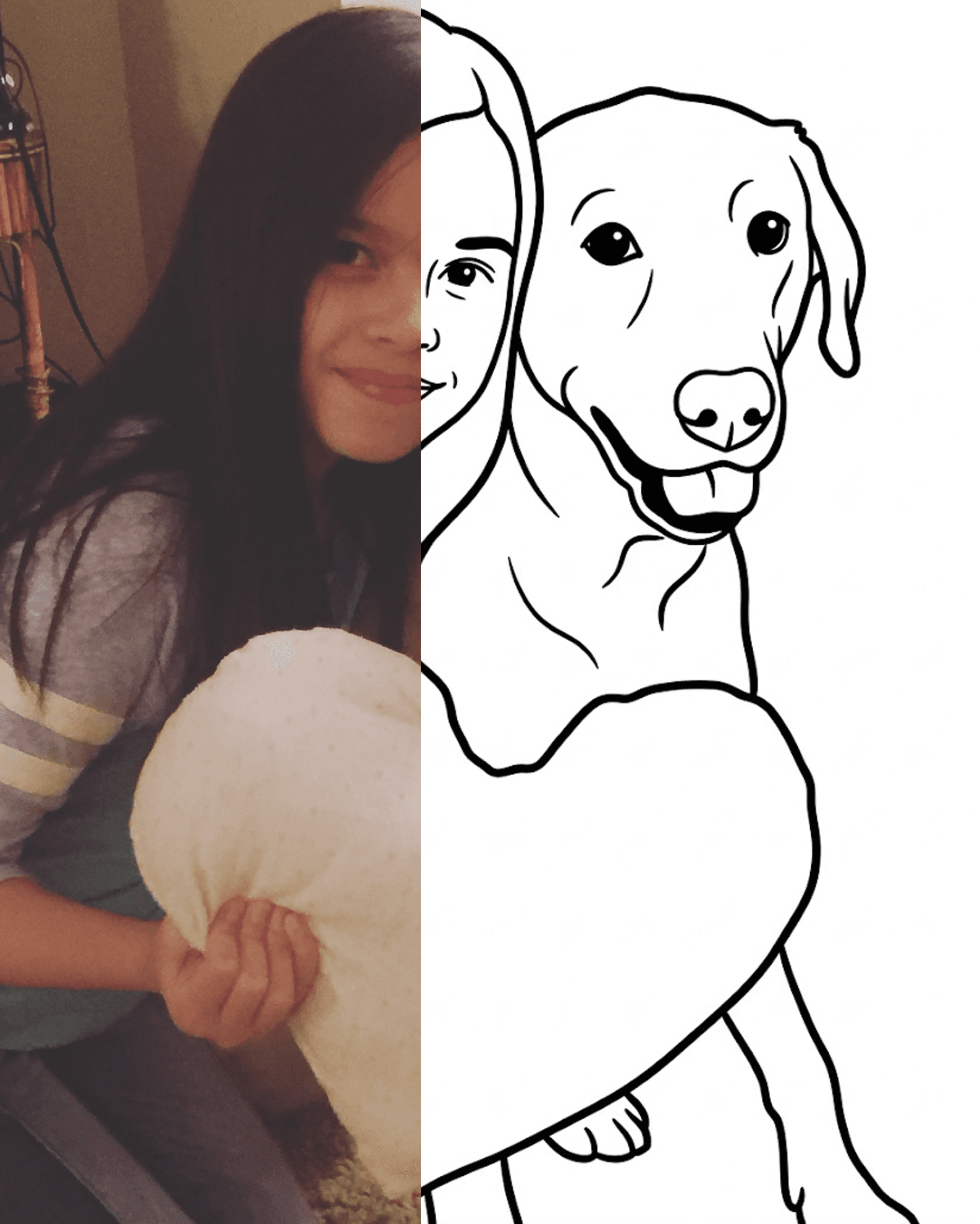 Professional woman with camera ready to assist you